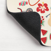 Tapis De Souris Noël tropical (Coin)