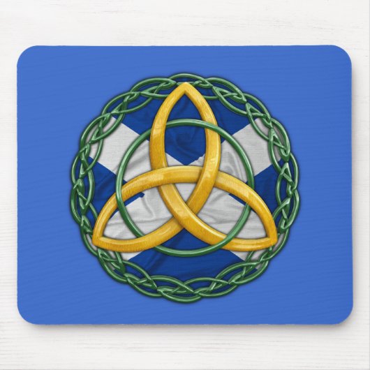 Tapis De Souris Noeud celtique de trinité (Devant)