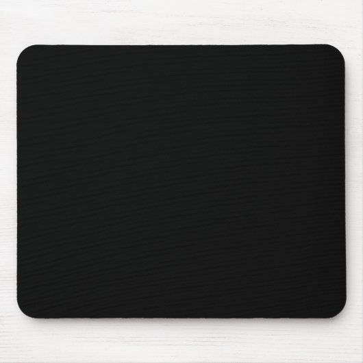 Tapis De Souris Noir #000000, Gravel Mousepad (Devant)
