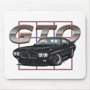 Tapis De Souris Noir de 1970 GTO
