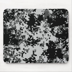 Tapis de souris noir de camouflage de Digitals