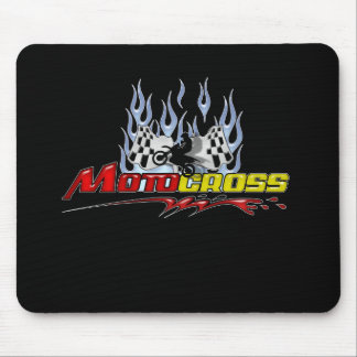 Tapis De Souris Noir de motocross