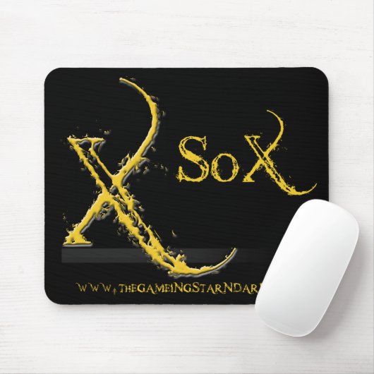 Tapis De Souris Noir de Mousepad (Avec souris)