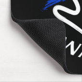 Tapis De Souris Noir de Mousepad de 50 vagues (Coin)