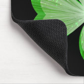 Tapis De Souris Noir de mousepad de shamrock (Coin)