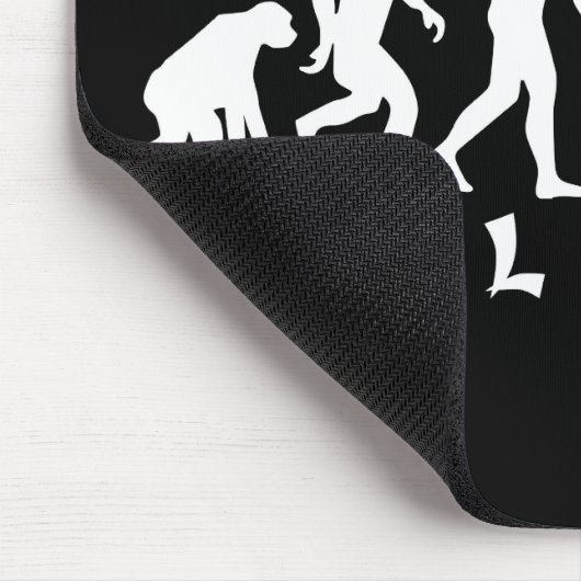 Tapis De Souris noir de Ninja d'évolution (Coin)