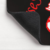 Tapis de souris noir de Shes (Coin)