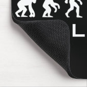 Tapis De Souris Noir de vélo d'évolution (Coin)