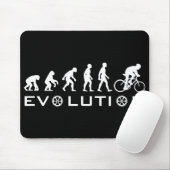 Tapis De Souris Noir de vélo d'évolution (Avec souris)