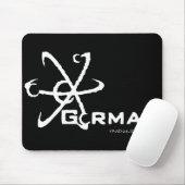 Tapis de souris noir d'industries de Gorman (Avec souris)