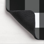 Tapis de souris noir et blanc de contrôle de (Coin)