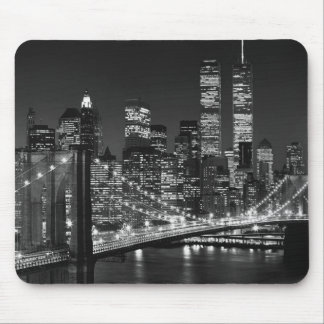 Tapis De Souris Noir et blanc New York City