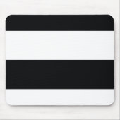 Tapis De Souris Noir et blanc Simple Extra Wide Strips (Devant)