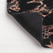 Tapis De Souris Noir et rose (Coin)