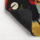 Tapis de souris noir et violet de Kandinsky (Coin)