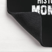 Tapis De Souris Noir Histoire Mois Afrique Drapeau (4) (Coin)