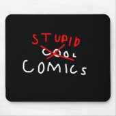 Tapis De Souris Noir mat Mousepad (Devant)