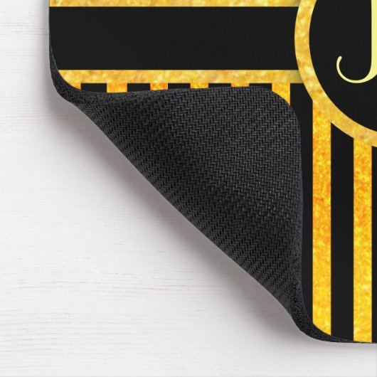 Tapis De Souris Noir & Or (Coin)