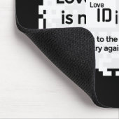 Tapis de souris - NOIR - QR - Collection PURE (Coin)