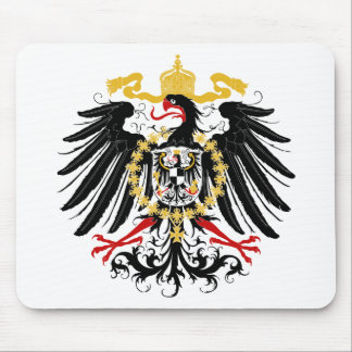 Tapis De Souris Noir rouge prussien et or d'Eagle