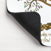 Tapis De Souris Noix d'arbre familial (Coin)