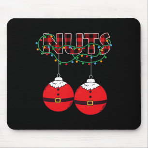 Tapis De Souris Noix de châtaignes Noël Correspondant Noël