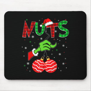 Tapis De Souris Noix Noël Noël Noël Père Noël Hommes Femmes Couple