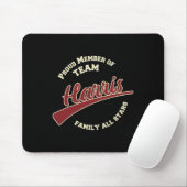 Tapis De Souris Nom de famille Harris (Avec souris)