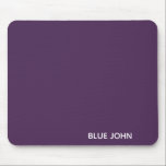 Tapis De Souris Nom de la couleur violette de Blue John<br><div class="desc">Nom de la couleur violette de Blue John</div>