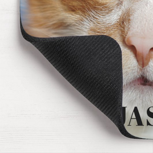 Tapis De Souris Nom de la photo de l'animal (Coin)