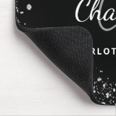 Tapis De Souris Nom d'initialisation du monogramme de parties scin (Coin)