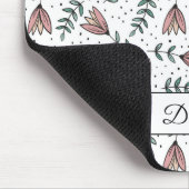 Tapis De Souris Nom du motif floral rose moderne (Coin)