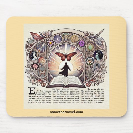 Tapis De Souris Nom Du Nouveau Pad De Souris (Devant)