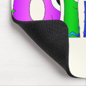 Tapis De Souris Nom du personnage de dessin "Olivia" (Coin)