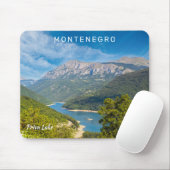 Tapis De Souris Nom et texte personnalisés Monténégro (Avec souris)