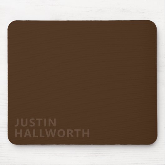 Tapis De Souris Nom modifiable moderne (Devant)