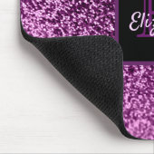 Tapis De Souris Nom monogrammé de l'étincelle de parties scintilla (Coin)