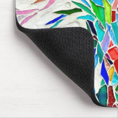 Tapis De Souris Nom Mosaïque de monogramme (Coin)