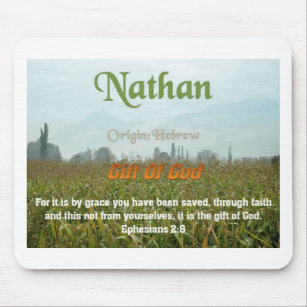 Tapis De Souris Nom Nathan signifiant