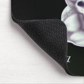 Tapis De Souris Nom personnalisable d'impression de fleurs Mousepa (Coin)