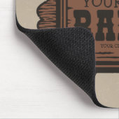 Tapis De Souris NOM PERSONNALISÉ Canons Cowboy Connexion Western R (Coin)