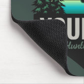 Tapis De Souris NOM personnalisé Chasse aux wapitis Coucher de sol (Coin)