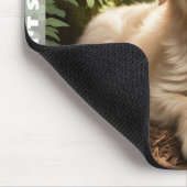 Tapis De Souris Nom personnalisé de l'outil Chien Chien Chien Chie (Coin)