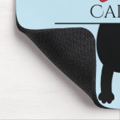 Tapis De Souris Nom Personnalisé Kitty Pad Souris, Pad Souris Chat (Coin)