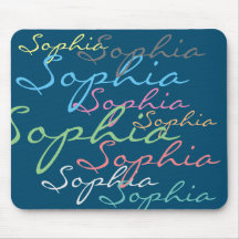 Nom personnalisé Maximaliste Moderne Typographie u