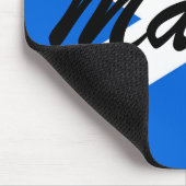 Tapis De Souris Nom personnalisé Scottish Flag mpcnt (Coin)