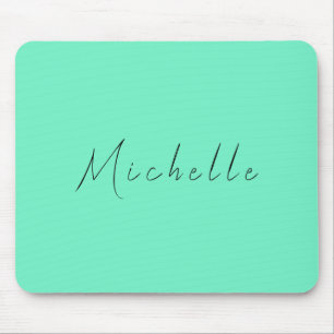 Tapis De Souris Nom Professionnel Moderne minimaliste manuscrit