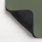 Tapis De Souris Nom tout simplement élégant Dark Chive Green Perso (Coin)