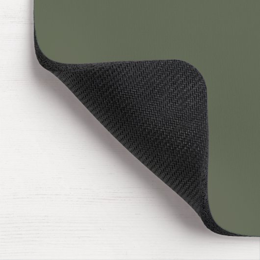 Tapis De Souris Nom tout simplement élégant Dark Chive Green Perso (Coin)