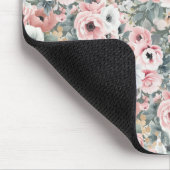 Tapis De Souris Nom végétal rose (Coin)